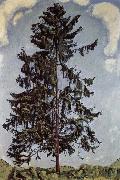 Ferdinand Hodler The fir tree oil painting